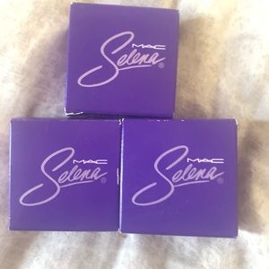 Selena Mac Cosmetic eyeshadows